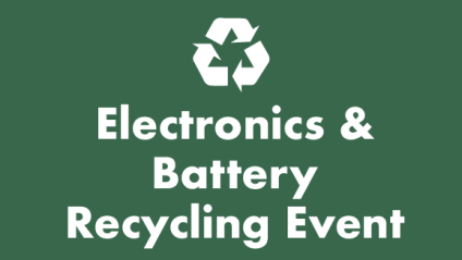 Electronics Battery and Recycling Event