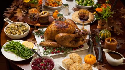 Turkey dinner for the holidays