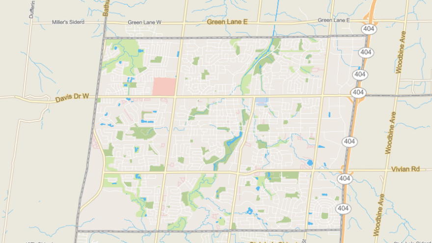 Map of the Town of Newmarket