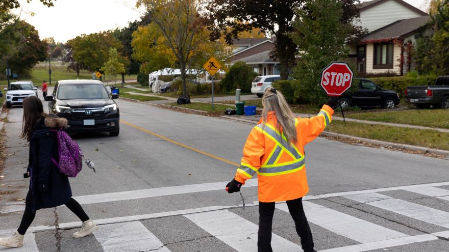 Crossing Guard on street