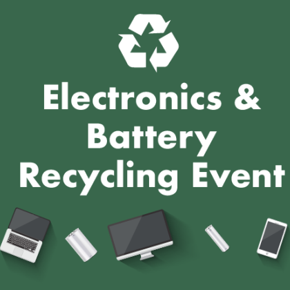 Electronics Battery and Recycling Event