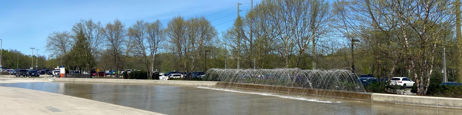 Water Feature in Newmarket