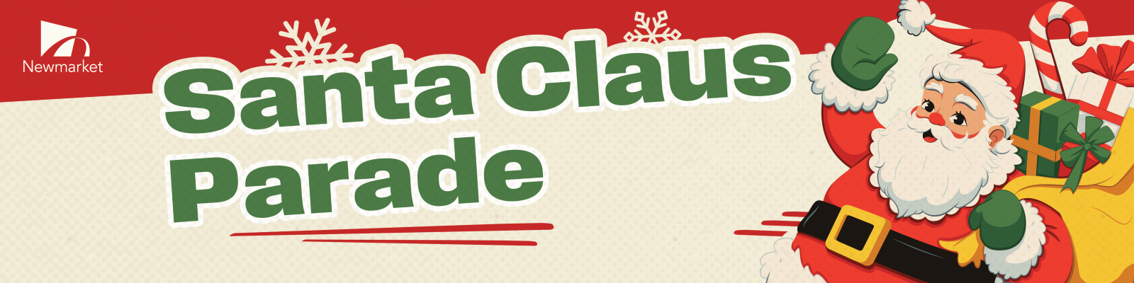 Santa Claus Parade with image of Santa Claus