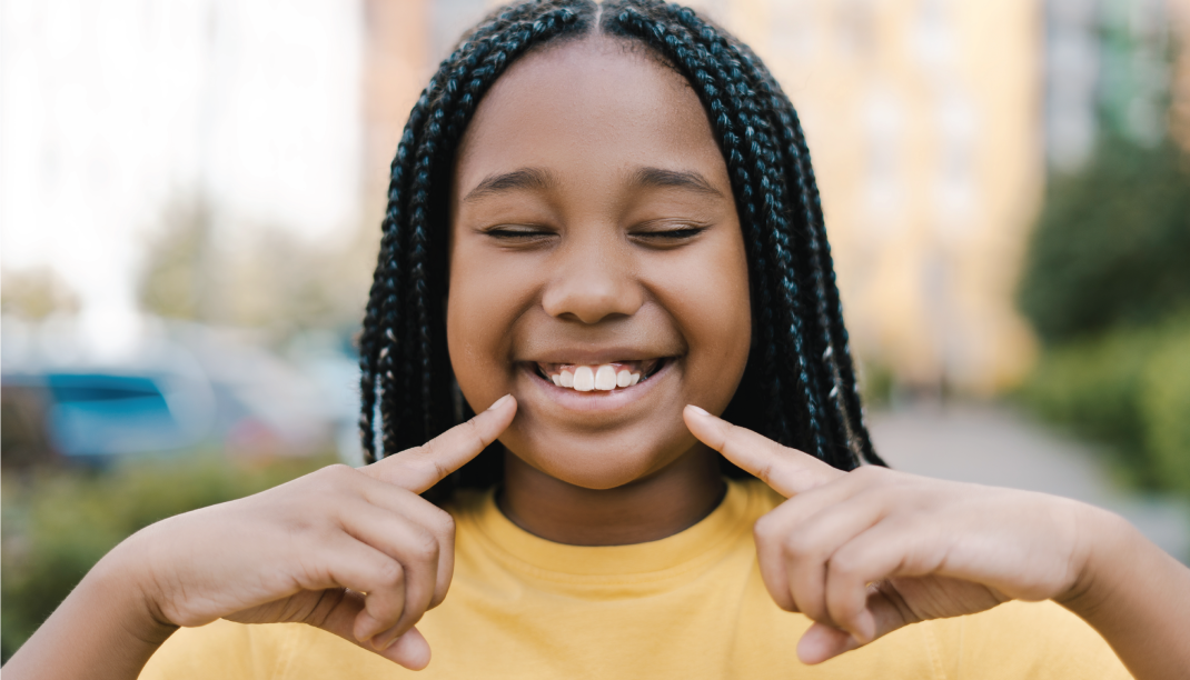 Young Girl Smiling