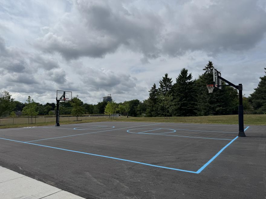 Outdoor Basketball Court