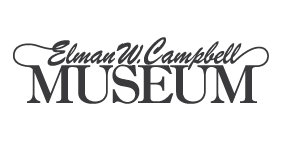 Elyse M. Campbell Museum logo in elegant script.