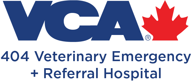 VCA logo with a red maple leaf | 404 Veterinary Emergency Referral Hospital