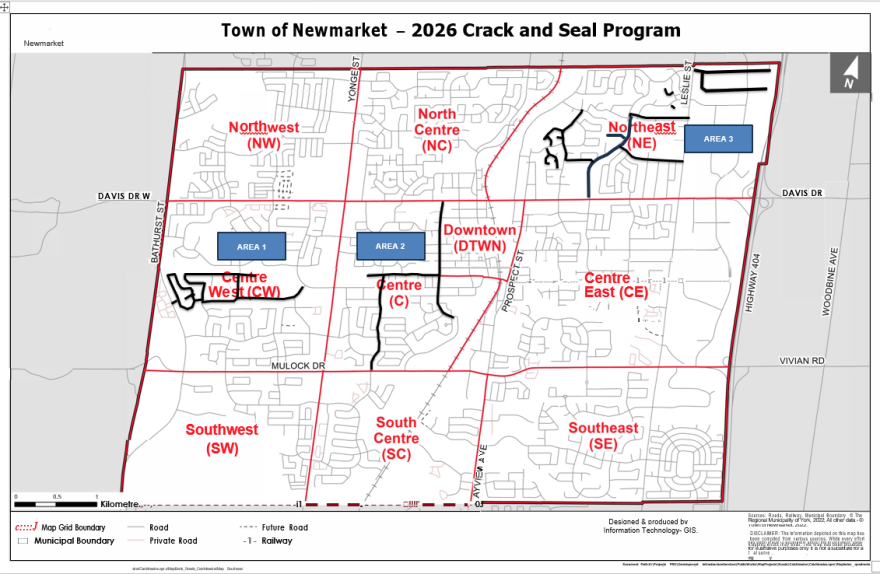 Crack and seal program